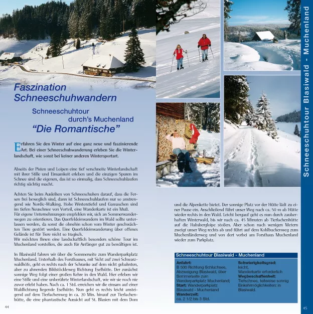 Winter-Erlebnisführer Südschwarzwald - Schneeschuhtour - Leseprobe