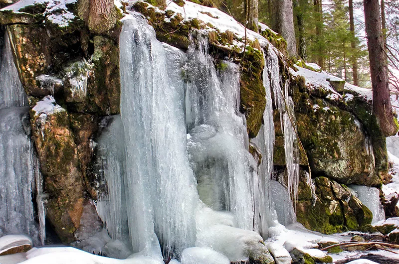 Winter in der Menzenschwander Schlucht