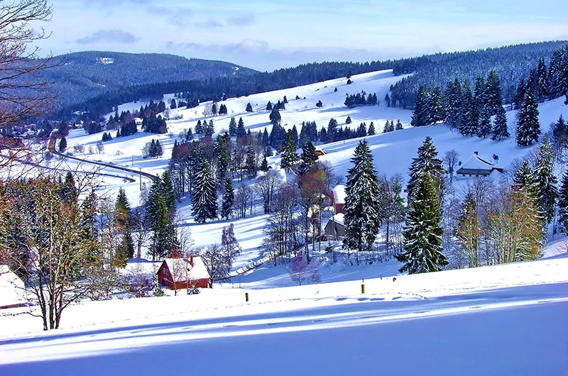 Blick auf Neuglashütten