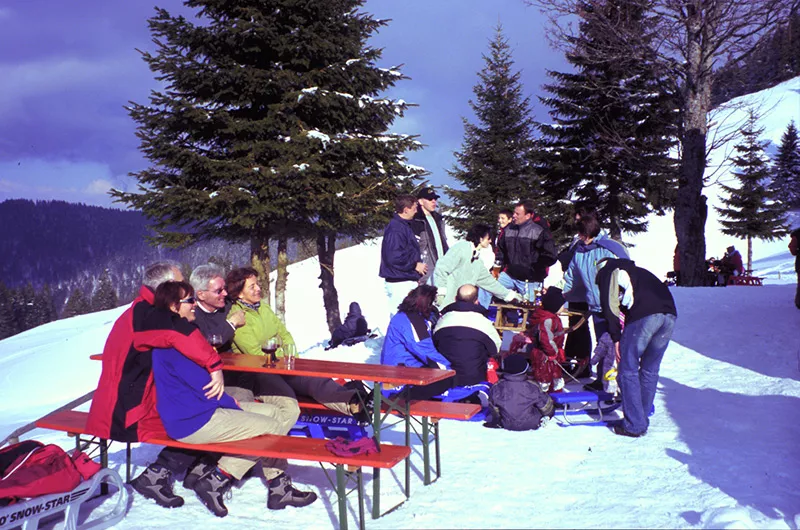 Auf der Krunkelbachhütte