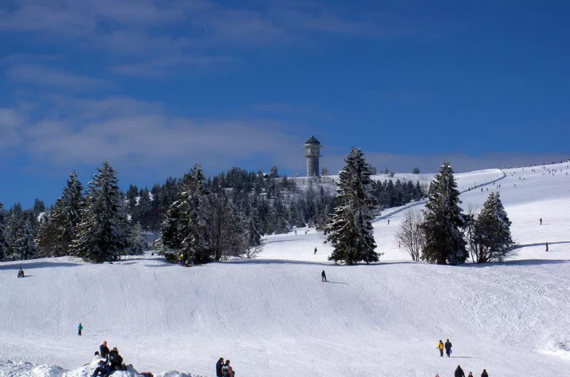 Rodeln am Feldberg