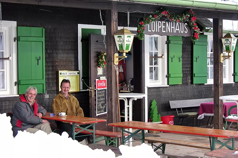 Einkehr im Loipenhaus Höchenschwand