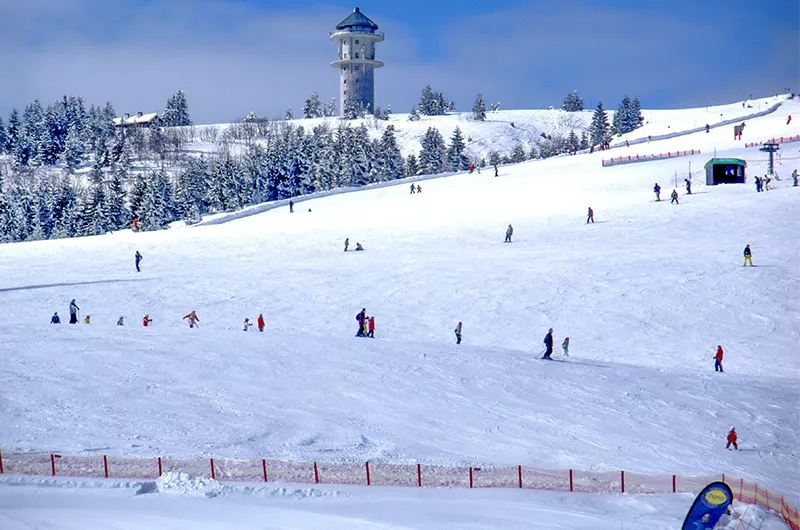 Ski-Übungshang am Feldberg