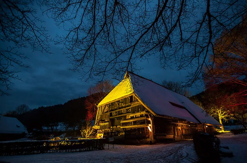 Weihnachtsmarkt im Freilichtmuseum Vogtsbauernhof