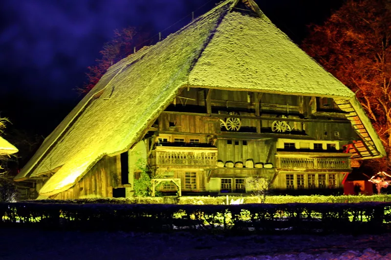 Weihnachtsmarkt im Freilichtmuseum Vogtsbauernhof,  © Foto: Freilichtmuseum Vogtsbauernhof