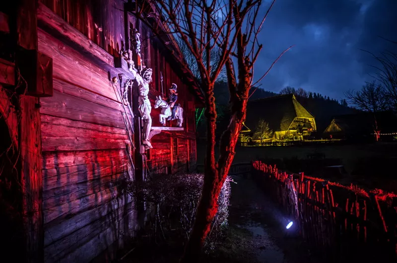 Weihnachtsdorf im Vogtsbauernhof, © Bild: Vogtsbauernhof