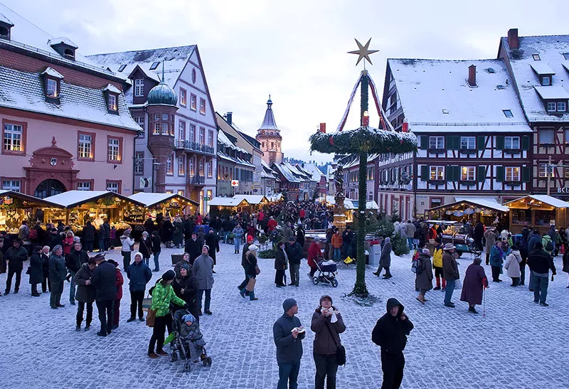 Gengenbach im Winter, Adventsmarkt