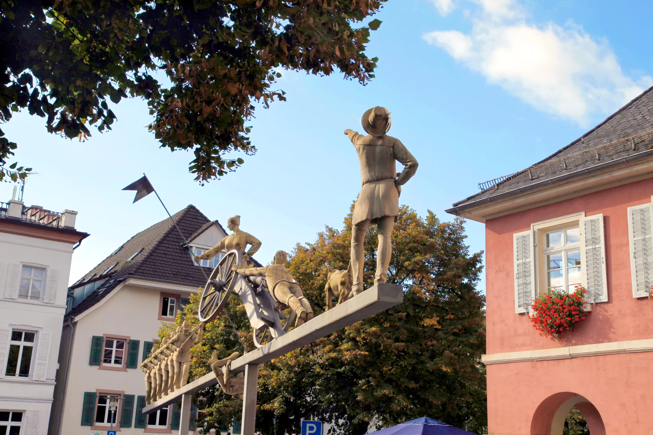 Kunst auf dem Marktplatz Schopfheim