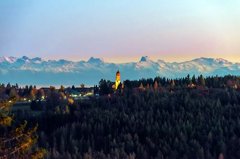 Höchenschwand schönste Alpensicht