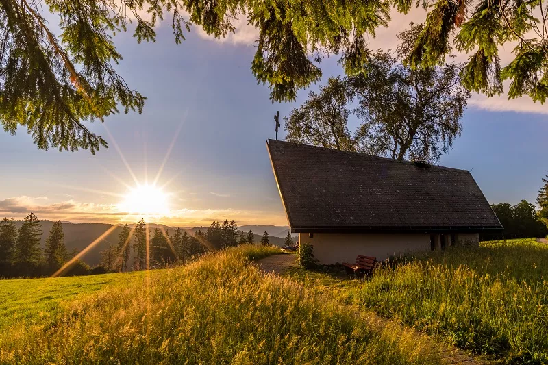 Marienkapelle in der Abendsonne