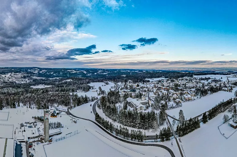 Natursportzentrum im Winter