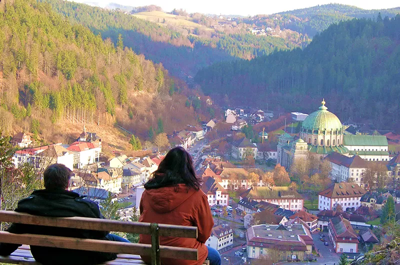 Blick auf St. Blasien