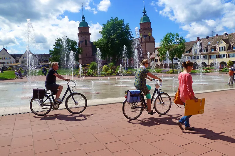 Freudenstadt: Ziel vieler Radwanderer