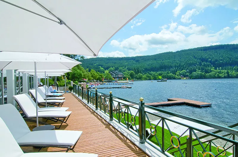 Schwarzwald Romantik Hotel Trescher, Titisee Sonnenterrasse