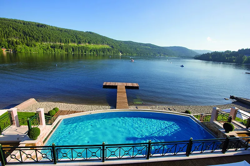 Schwarzwald Romantik Hotel Trescher, Titisee Außenpool