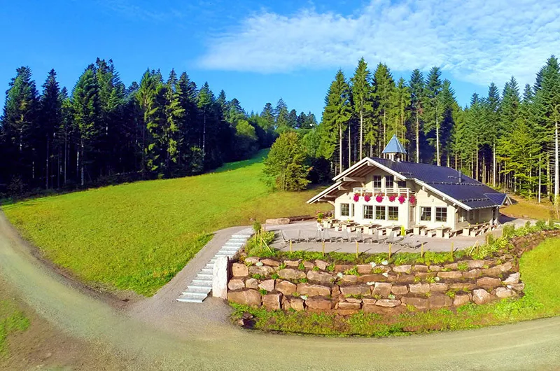 Wandereziel Berghuette Lauterbad