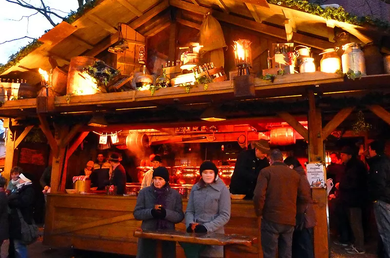 Weihnachtsmarkt in der Ravennaschlucht