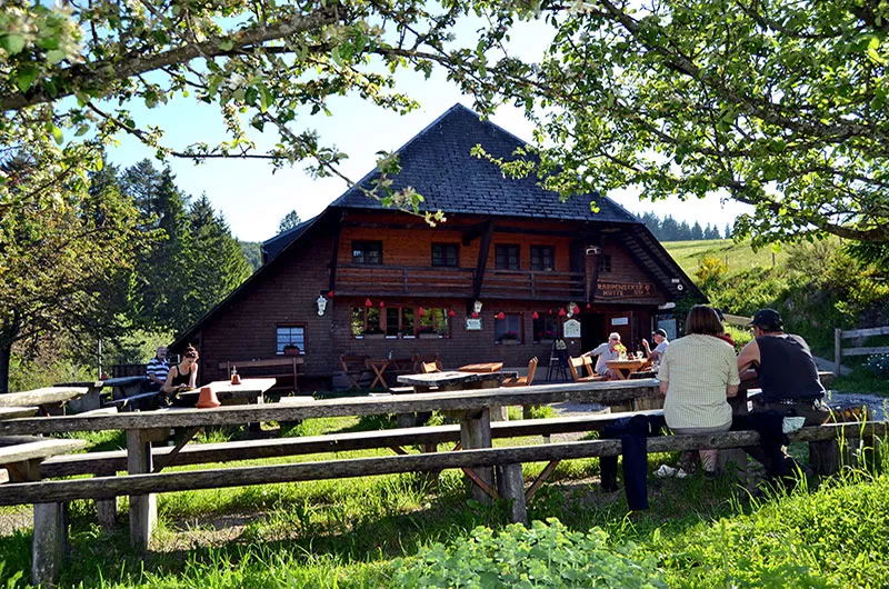 Rappenecker Hütte Gartenwirtschaft