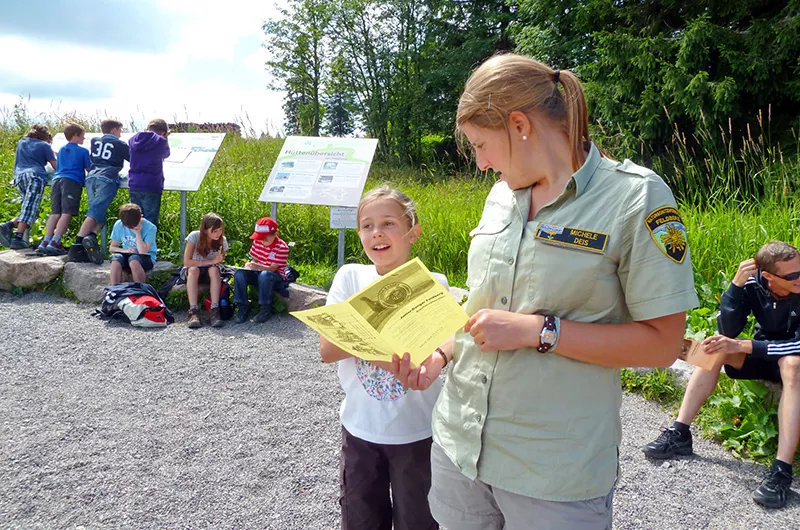 Prüfung Feldberg-Ranger-Junior-Abzeichen