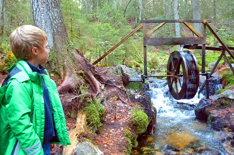 Wasserrad Zauberwald Bernau