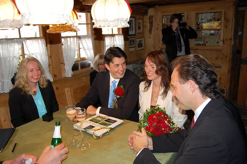 Hochzeit im Heimethus Todtmoos