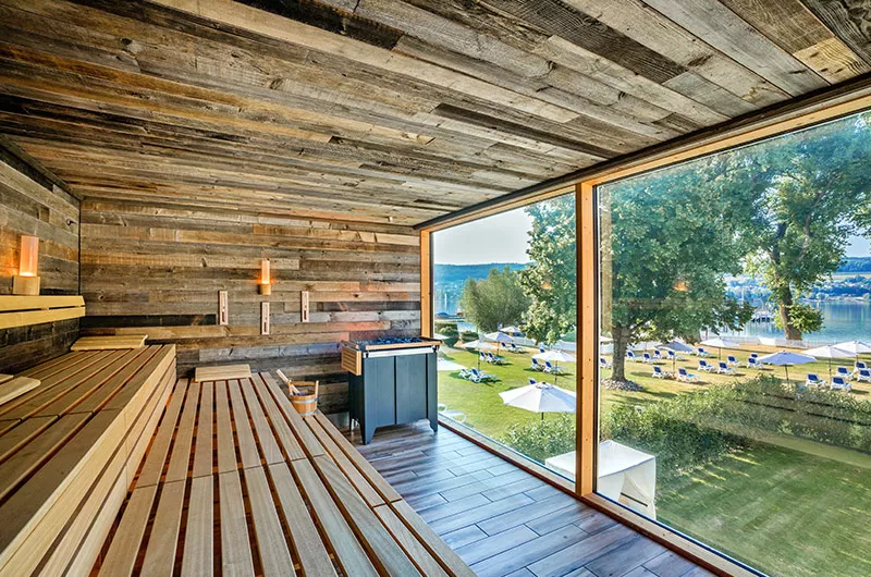 See-Sauna mit Bodensee-Panorama Hotel Hoeri