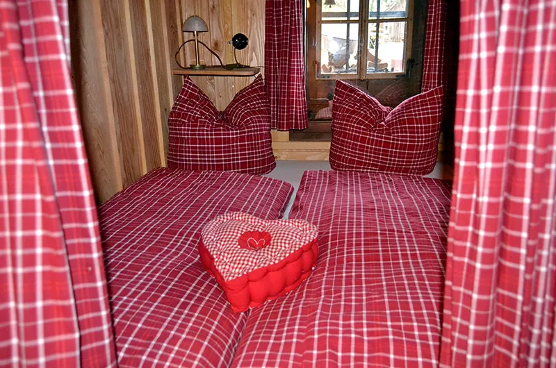 Zimmer – Kuschelnest Baderalm