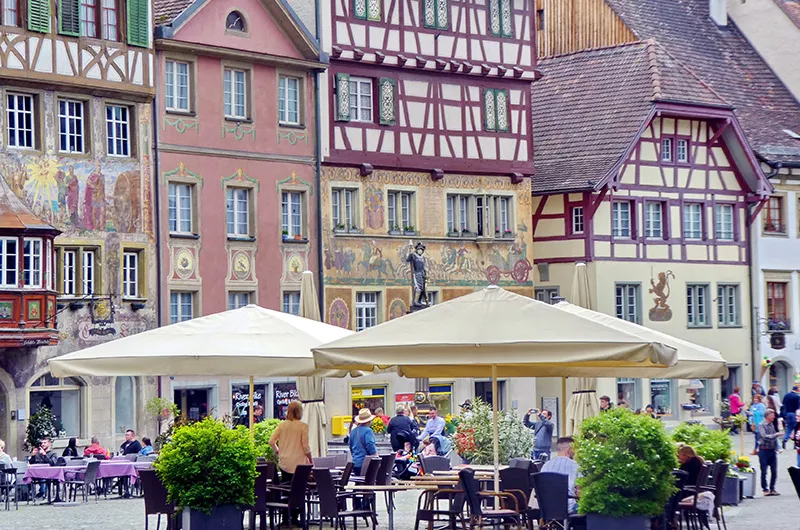 Aus Radtour 2 Zur Ittinger Kartause, Stein am Rhein