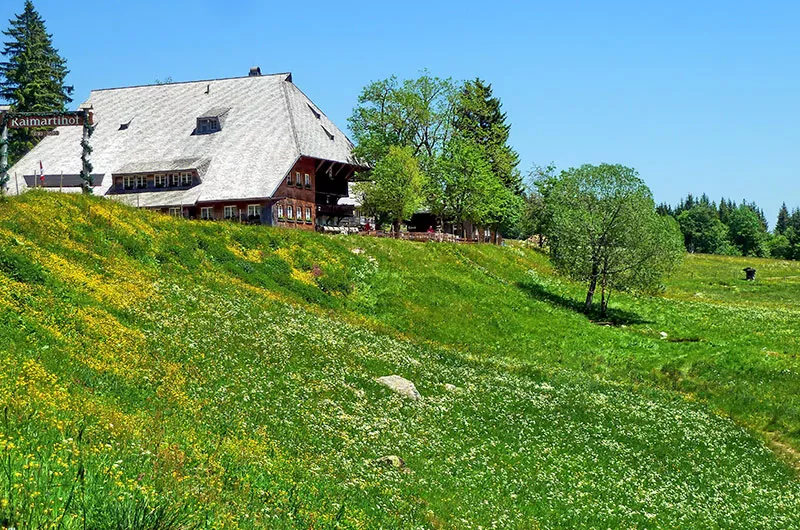 Aus Radtour 13 Vier-Seen-Tour – Gasthaus Raimartihof Feldberg