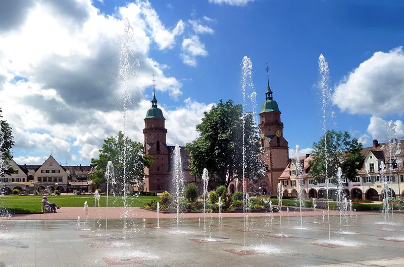 Aus Radtour 21 Kinzigtal-Radtour – Freudenstadt Marktplatz