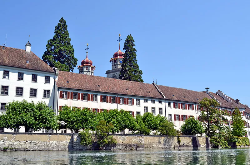 Aus Radtour 3 Lauchringen – Klosterkirche Rheinau