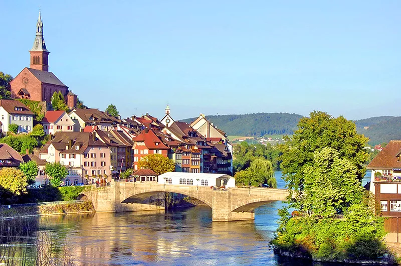 Laufenburg Altstadt mit Brücke