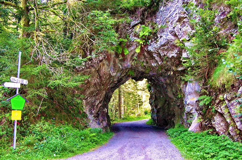 Aus Radtour 12 Durch das wilde Murgtal – Murgtaltunnel