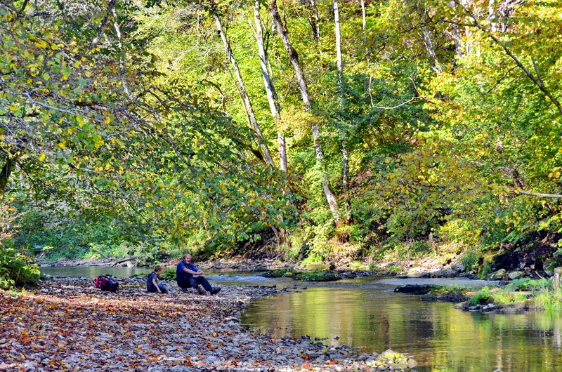 Pause an der Wutach