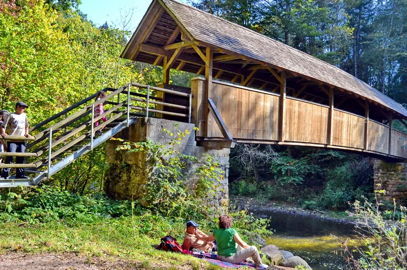 Wutachschlucht am Kanadiersteg