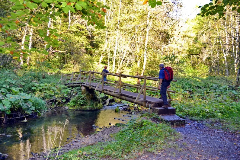 Weg in die Engeschlucht