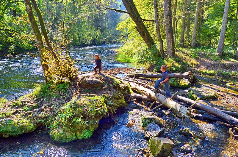 In der Gauchachschlucht