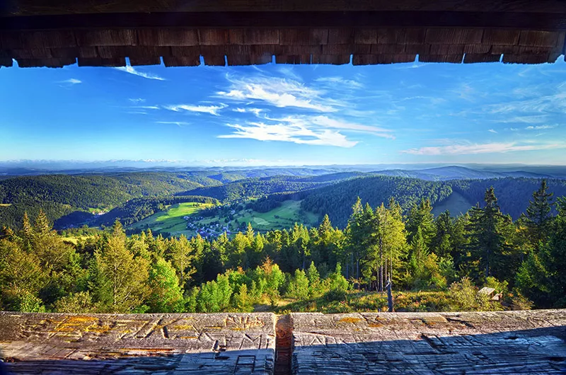 Todtmoos Blick vom Hochkopf