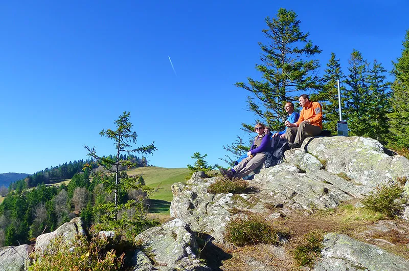 Bernauer Hochtalsteig, Hohfelsen