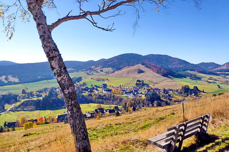 Blick auf Bernau