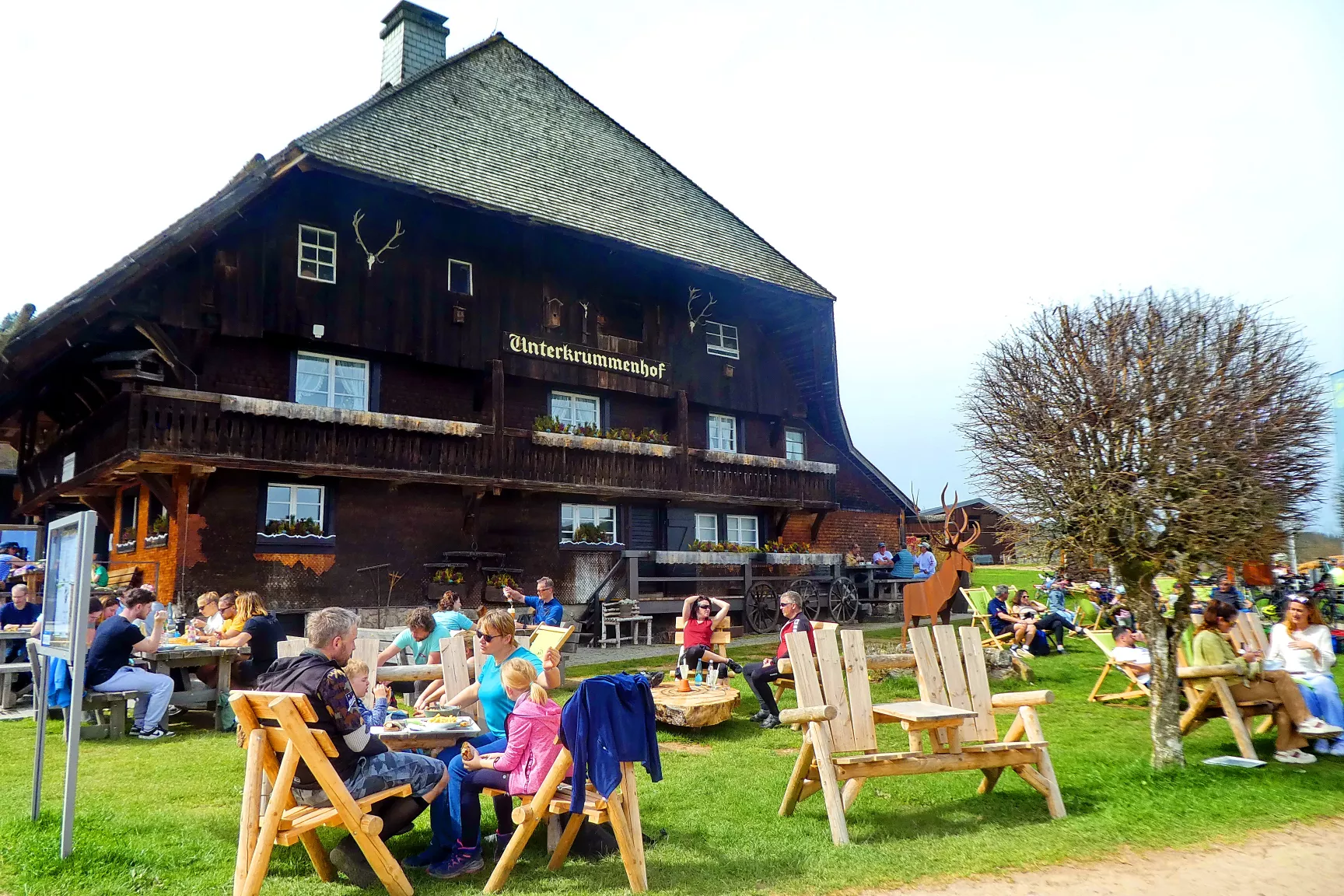 Unterkrummenhof, Radtour Schluchsee-Urseetal