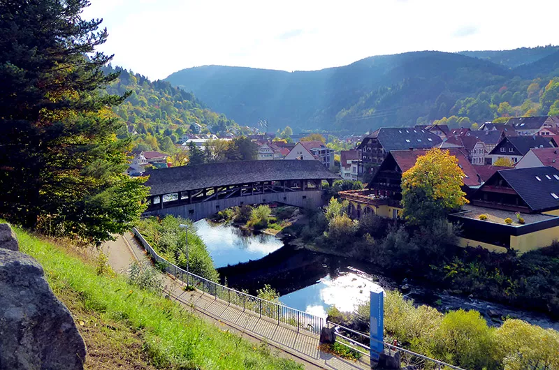 Holzbrücke Forbach