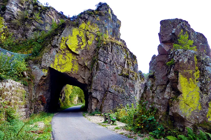 Murgtalradweg Felsentunnel