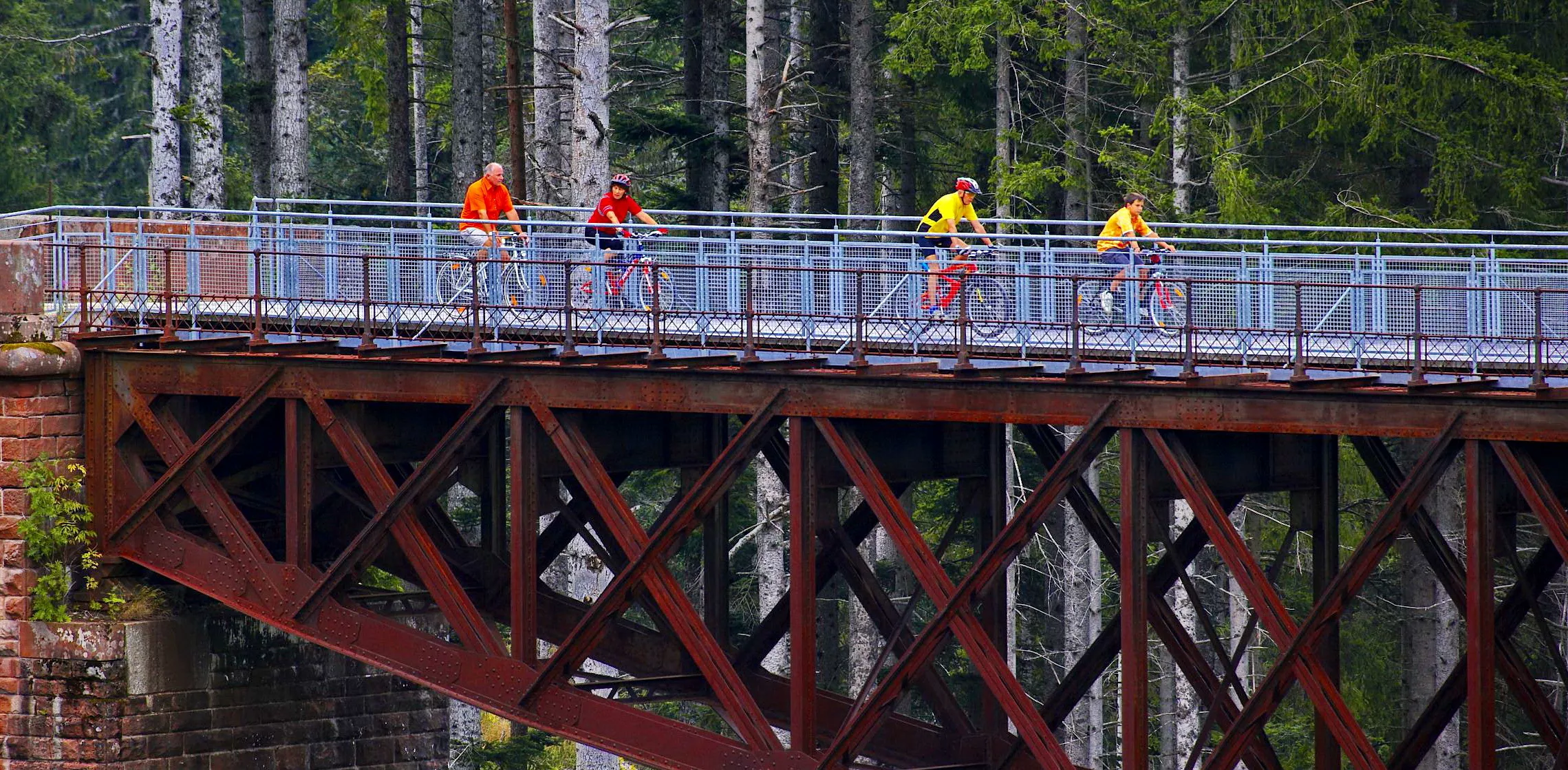 Klausenbachviadukt, Bähnleradweg, Etappe Titisee-Lenzkirch Südschwarzwaldradweg