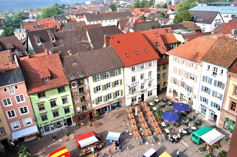 Münsterplatz Bad Säckingen Südschwarzwaldradweg