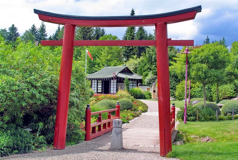 Südschwarzwaldradweg Bonndorf Japanischer Garten