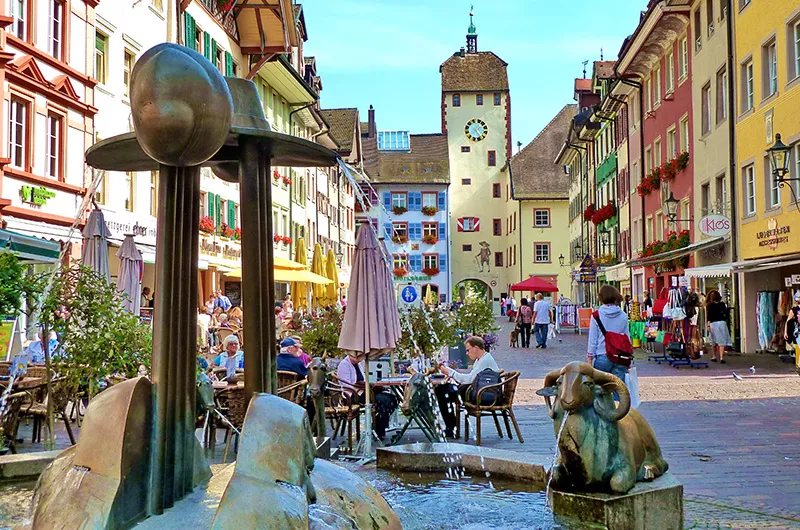 Kaiserstraße Waldshut Südschwarzwaldradweg