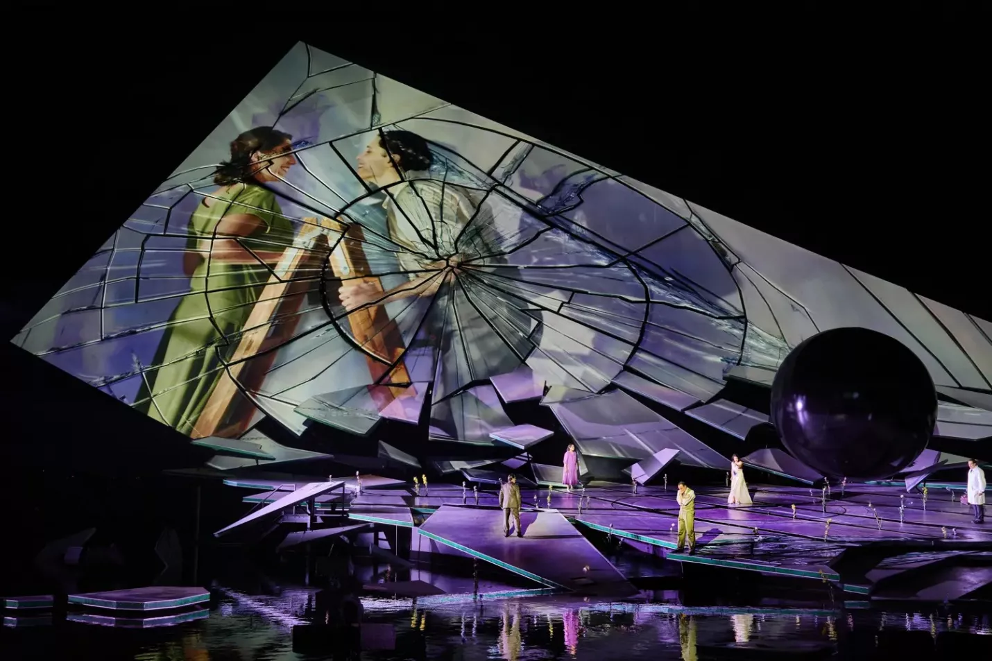 La traviata - Bühnenbild Bregenzer Festspiele 2026