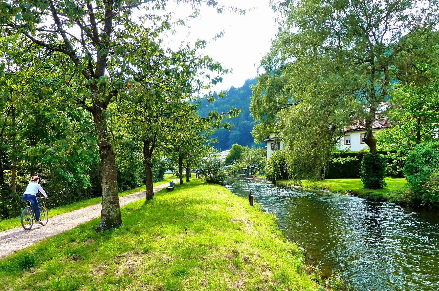Wiesentalradweg bei Schopfheim